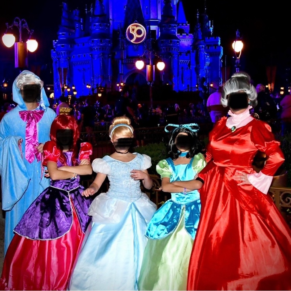 Cinderella themed costumes